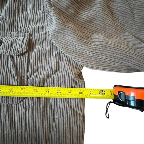 Purple/Lilac corduroy button-up jacket with pink plaid lining #indie #bo… - Picture 5 of 7